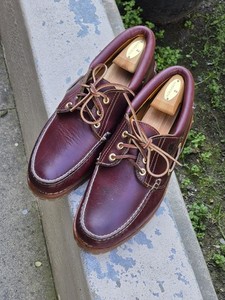 Timberland 3 Eye Lug Burgundy | eBay