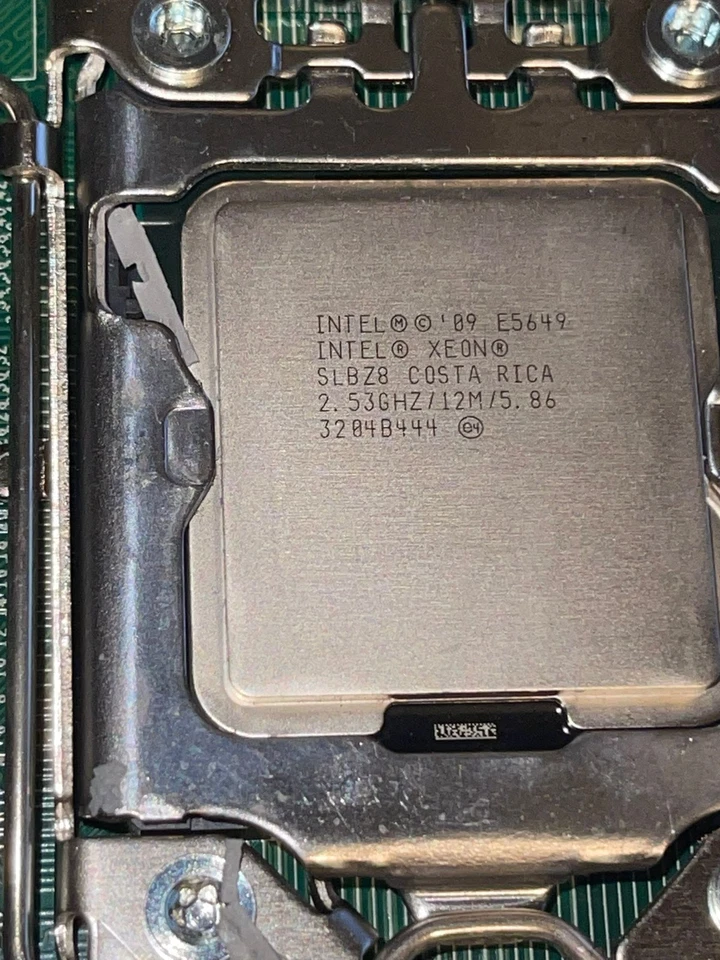 Dell 1V648 01V648 System Board for PowerEdge R410 2 x Xeon E5649 - Image 3 of 3