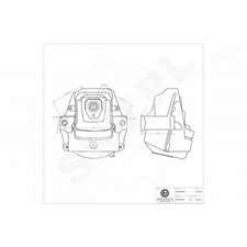 Support moteur Audi 75