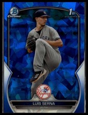 2023 Bowman Chrome Sapphire Edition #BCP-168 Luis Serna Prospects
