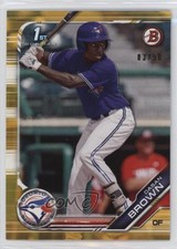 2019 Bowman Draft Gold 3/50 Dasan Brown #BD-63 1o3