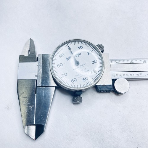 Mitutoyo Set Kit 103-135 Micrometer, 505-675 6" Caliper, 513-518 Dial Indicator - Picture 16 of 24