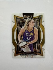 2025 Panini Select WNBA Sarah Ashlee Barker RC #66 White Prizm /99 Sparks