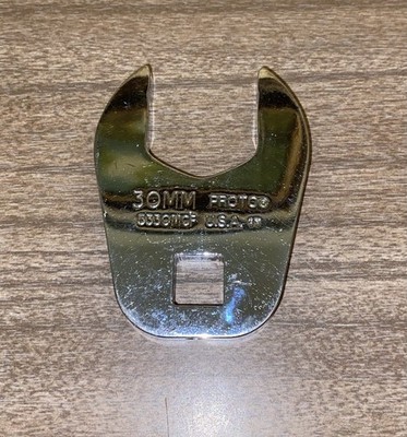 PROTO J5330MCF - 30MM CROWFOOT WRENCH 1/2 Drive excellent condition