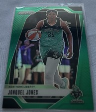 2024 Panini Prizm WNBA Basketball Jonquel Jones New York Liberty Green Prizm #14