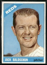 1966 Topps Jack Baldschun Cincinnati Reds #272
