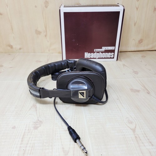 Audiotronics Headphones HS-29S  Vintage with Original Box TESTED WORKING