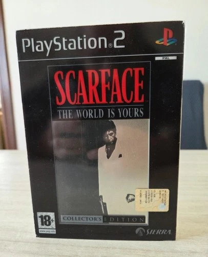 Scarface: The World is Yours COLLECTORS EDITION Steelbook Ps2 Pal ita COMPLETE