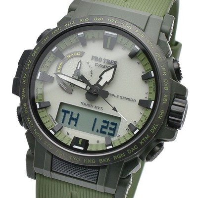 CASIO PRO TREK PRW-61LD-3JF Climber Line Luminescent Dial Solar Men Watch Resin