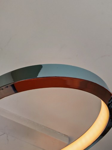 Next Chrome Sculptural 3 Setting LED Touch Table Top Lamp Good Condition - 第 6/8 張圖片