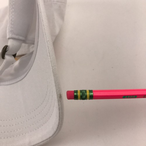 Four Hearts Mama white cotton hat - Picture 5 of 6