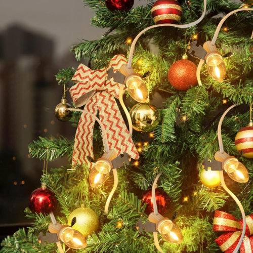 Christmas Village Lights 17.7 FT with C7 White Accessory Cord 15 eBay