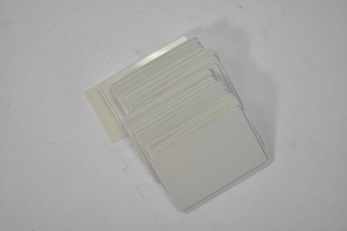 UltraCard Durable PVC Blank ID Cards 25 Count Pack 10 Mil CR-80 White Mylar - Picture 2 of 4