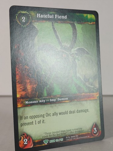 Hateful Fiend - Reign of FIRE - Singles - 139/197 - WoW TCG - ungewöhnlich - Bild 19 von 31