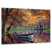Glas Herdabdeckplatten Schneidebrett Universal 40X30Cm Landschaft