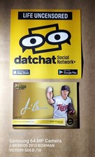 2013 JOSE BERRIOS BOWMAN VICTORY GOLD AUTO ROOKIE CARD SERIAL NUMBERED 06/10 🔥