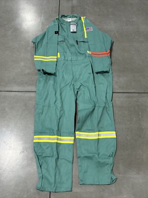 Crude Fire Hemmend Ultra Weich Belüftet Overalls Oil & Gas - 60 Hoch 7820-Grn