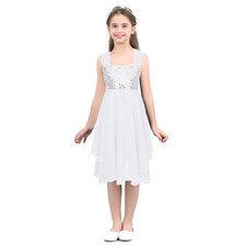 Flower Girls Dresses Ballet Dance Dress Tutu Skirt Party Wedding Dancing Costume