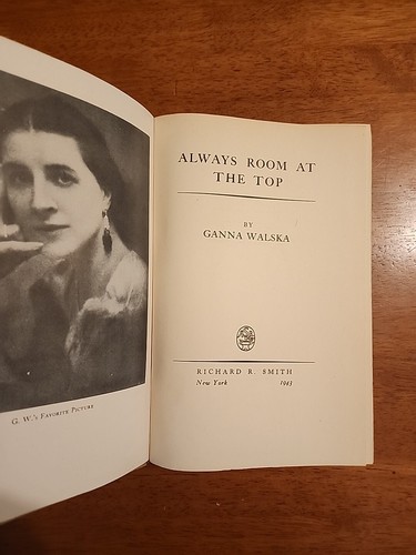 Always Room At The Top by Ganna Walska (First Edition, 1943) - Bild 3 von 3