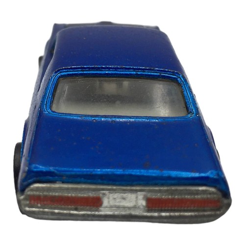 Coche Mattel 1968 vintage Hot Wheels Redline azul personalizado Cougar Sweet 16 - Imagen 5 de 7