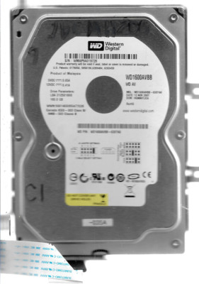 JVC DR MH 200 Festplatte HDD 160 GB ATA aus DVD Recorder auch für Computer PC ge