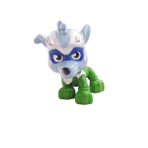 Paw Patrol Super Pup Rocky Figur Recycling Cake Topper Mini Figur