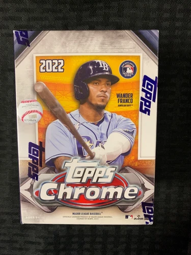 2022 TOPPS CHROME BLASTER EXCLUSIVE  2 SEPIA & 2 PINK REFRACTORS PER BOX