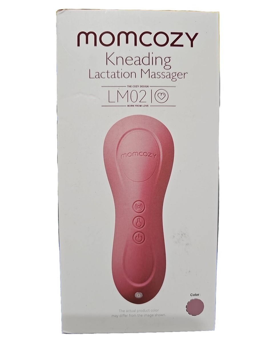Momcozy LM02 Pink Dusty Rose Breastfeeding Kneading Warming Lactation  Massager