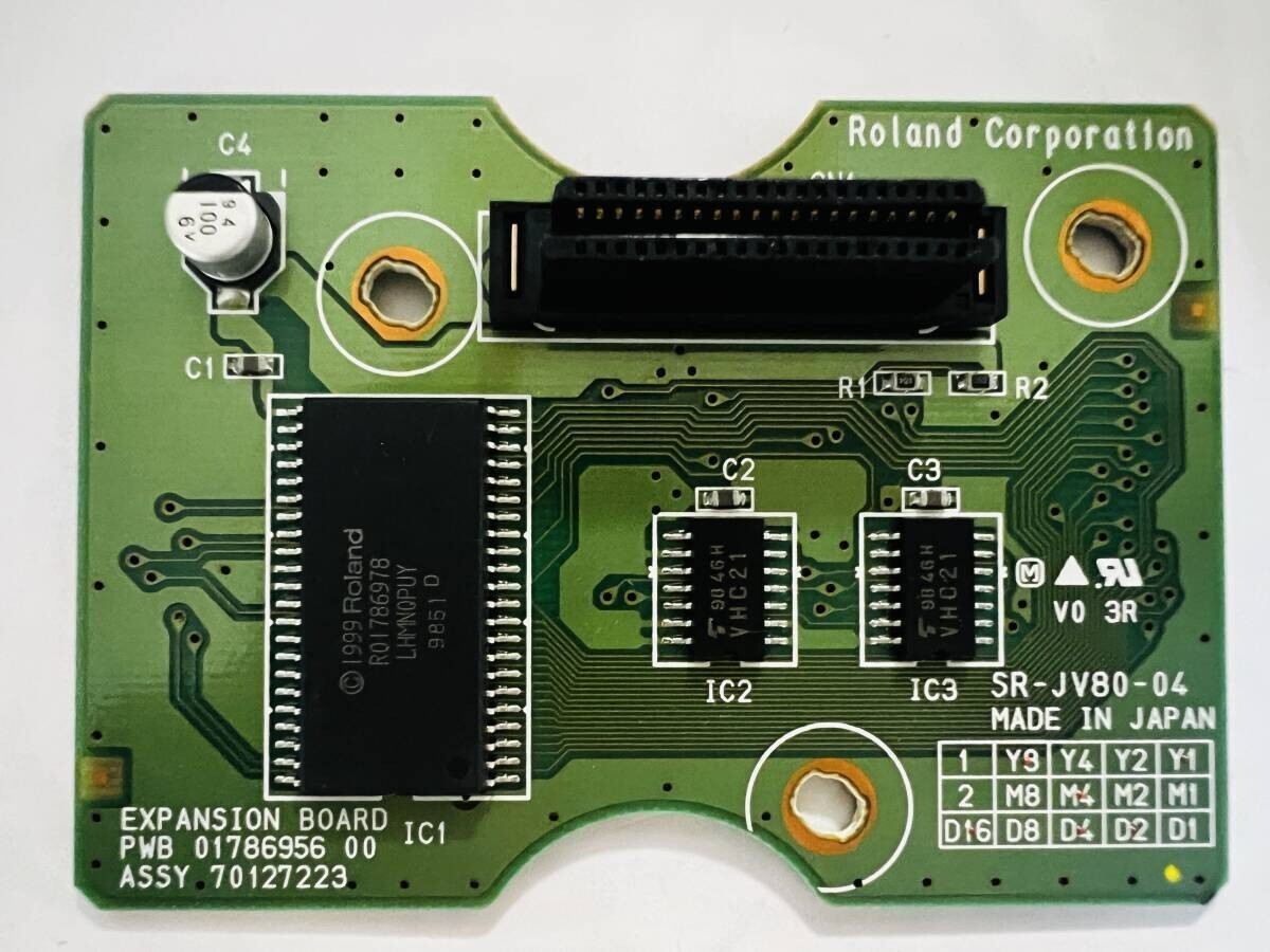 Roland SR-JV80-04 Vintage Synth Expansion Board - Green for