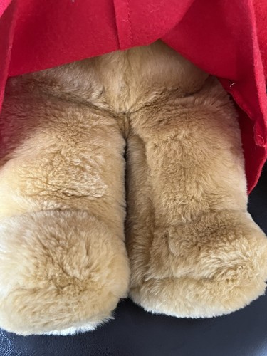 Paddington Bear Holiday Plush Toy 16" Ornament Sears Kids Gift #89413 Christmas - Picture 10 of 10