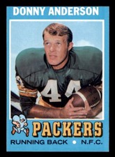 1971 Topps Football #162 Donny Anderson EX *d9