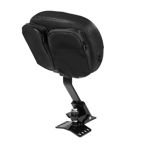 Respaldo negro enchufable para conductor para Harley Street / Electra Glide 1997-2024 - Imagen 4 de 9