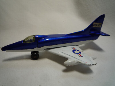 MATCHBOX LESNEY SB 12 DOUGLAS A-4F SKYHAWK USMC US NAVY 1973 BLUE ANGELS FIGHTER