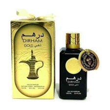100ML DIRHAM GOLD EAU DE PARFUM UNISEX PERFUME SPRAY GENUINE BY ARD AL ZAAFARAN!