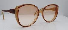 Vintage Atrio 736 Brown Round Oversized Sunglasses Malta FRAMES ONLY
