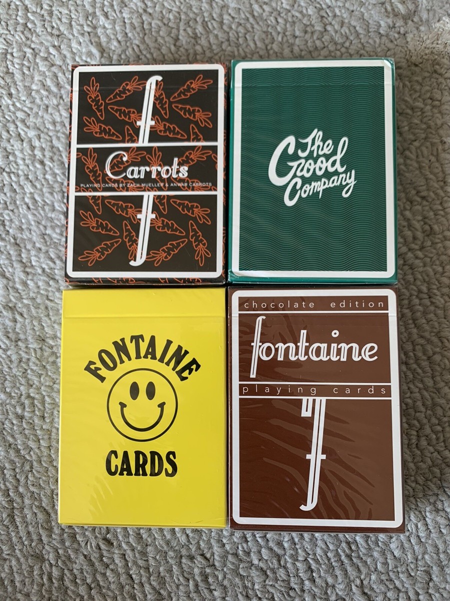 Summer 2025 Fontaine 4デックセット 4 Fontaine playing card decks new sealed | eBay