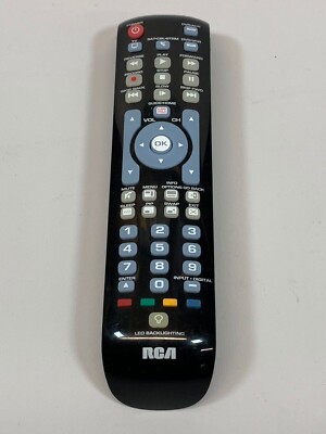 RCA RCRN04GR Universal 4-Device Multi-Function  Backlit Remote Control