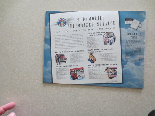 Original 1941 Oldsmobile automobile advertising booklet - USA -- --- - Picture 11 of 11