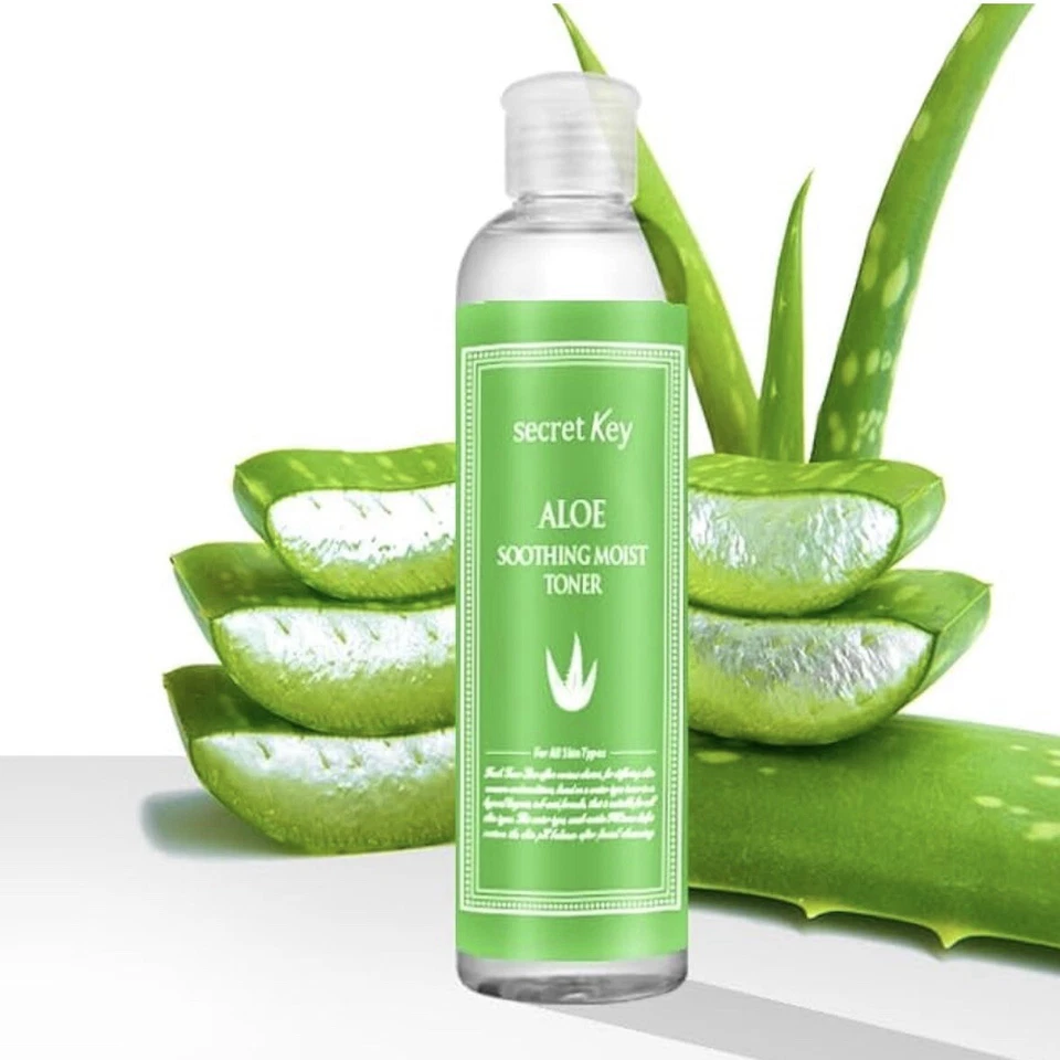 Secret Key 芦荟舒缓保湿爽肤水 248 毫升干性肌肤保湿舒缓 — 第 2/4 张图片
