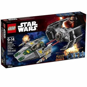 LEGO 75150 Star Wars Rebels Vader's TIE Advanced vs A-Wing Starfighter Ages 9-14