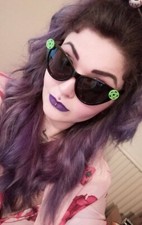 Pentacles Cat Eye Sunglasses alternative spooky goth weird emo Spooky Horror