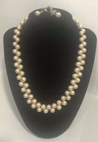 Premier Designs Jewelers. Double Strands Pearl Necklace. - Picture 8 of 10