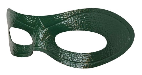 TV's Green Arrow Costume Leather Eye Mask - MOST Authentic - FREE Bonus! - Picture 3 of 11