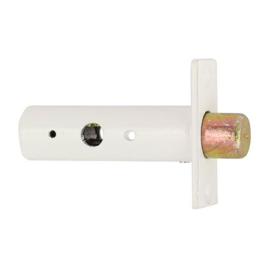 TSS Mortice Rack Bolt 55mm White (TSSRBOW)