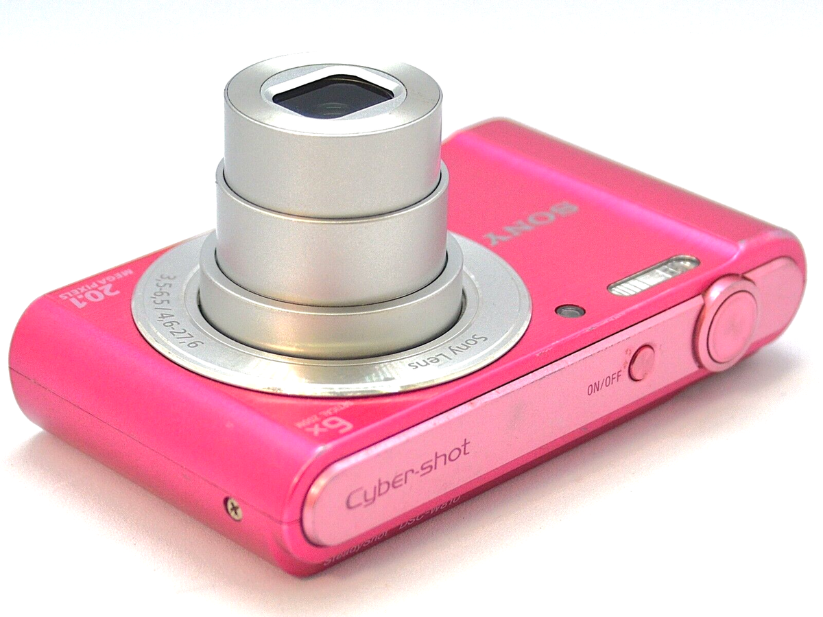 【極美品】SONY Cyber−Shot DSC-W80 ピンク　動作確認済み 動作確認済】SONY Cyber−Shot W DSC-W80 ピンク