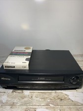 MEMOREX MVR-2040A VHS VCR HiFi Stereo 4-Head Player/Recorder Tested No Remote