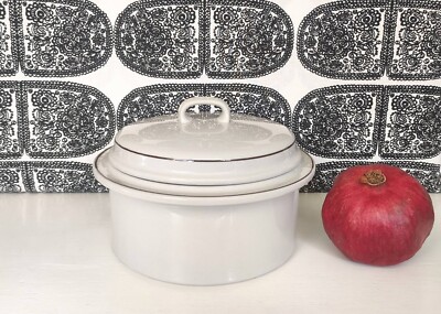 Arabia Finland Fennica bt Richard Lindh Serving Bowl w/ Lid