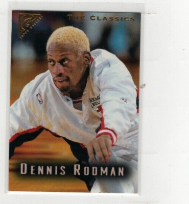1995-96 Dennis Rodman Topps Gallery #90 Free Shipping (E375)