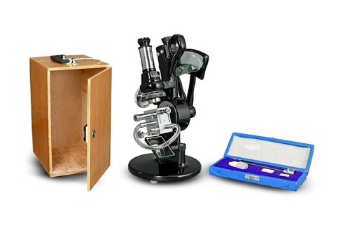 Abbe Refractometer Refractive Index Liquid Measuring Instruments Laboratory - Picture 5 of 10