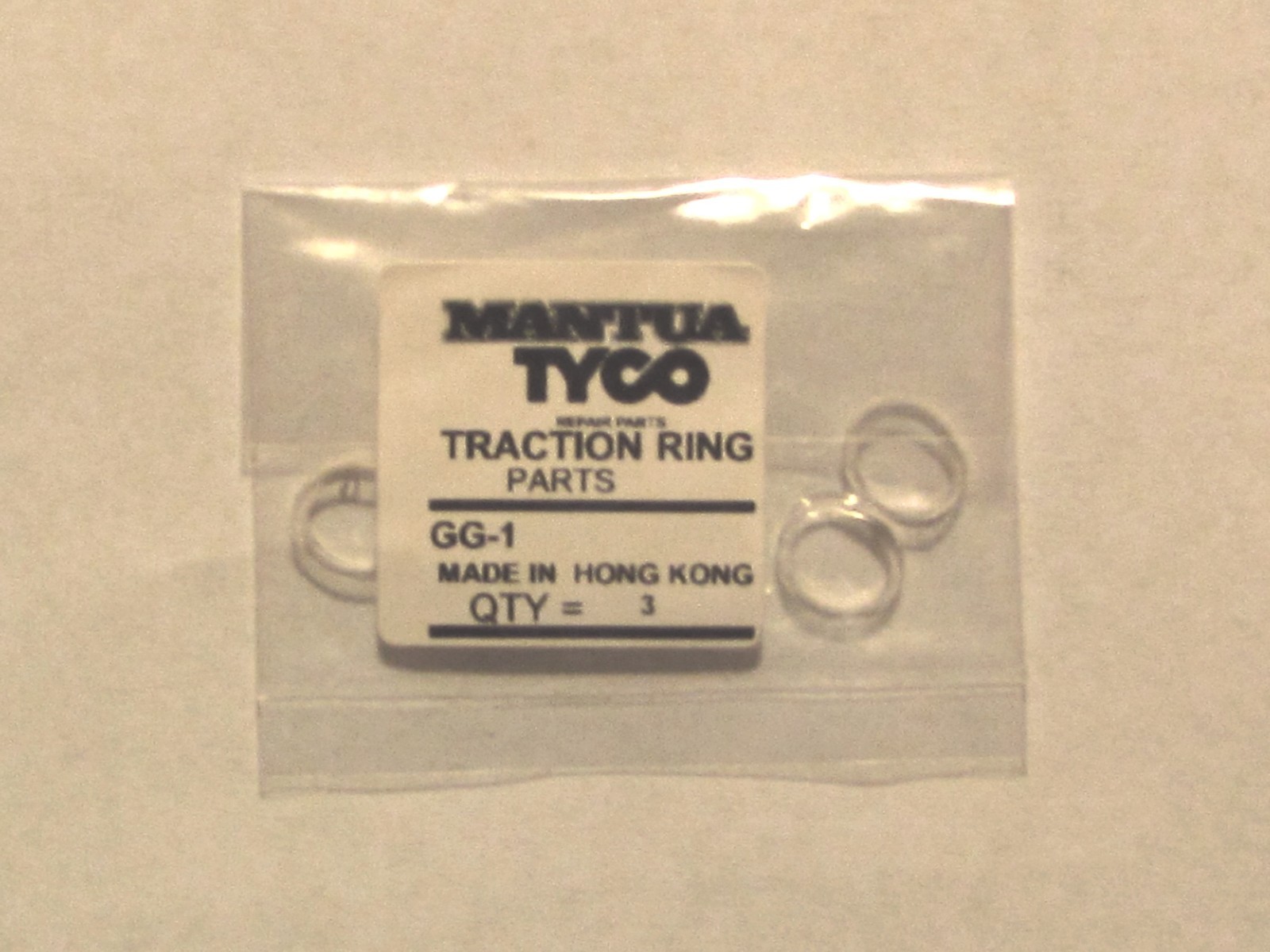 GG1 TRACTION TIRES FOR TYCO GG1 MADE IN HONG KONG, 3 TIRE TRACTION RING SET NEW